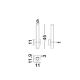 Iluminat pentru baie - Aplica baie LED, protectie IP44, Auriu, Luca NVL-9695338