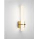 Iluminat pentru baie - Aplica baie LED, protectie IP44, Auriu, Luca NVL-9695338