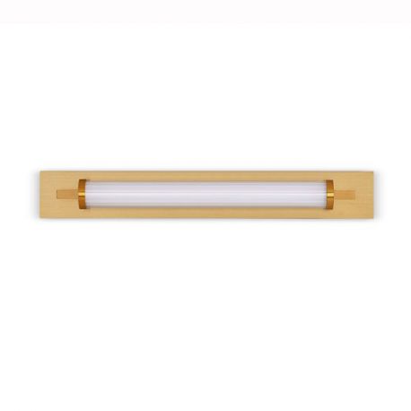 Iluminat pentru baie - Aplica baie LED, protectie IP44, L-60cm, Auriu, Fasko NVL-9236302