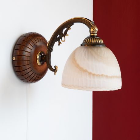 Aplice, corpuri de iluminat pentru pereti - Aplica de perete rustica design italian 5920