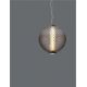 Pendule, Lustre suspendate - Lustra, Pendul LED, Sticla Maro Inchis, AORA, NVL-9191245