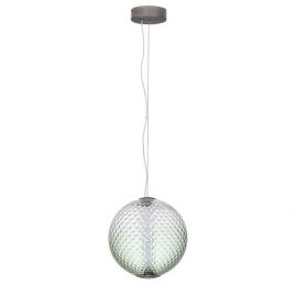 Lustra, Pendul LED, Sticla Verde, AORA, NVL-9191246