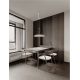 Pendule, Lustre suspendate - Lustra, Pendul LED, Aluminiu, Acrilic, Mantle 39,5cm NVL-9030109