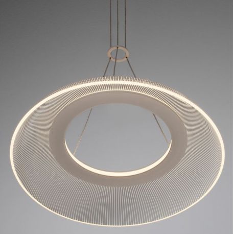Pendule, Lustre suspendate - Lustra, Pendul LED, Aluminiu, Acrilic, Mantle 39,5cm NVL-9030109