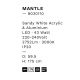 Pendule, Lustre suspendate - Lustra, Pendul LED, Aluminiu, Acrilic, Mantle 59,5cm NVL-9030110