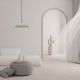 Pendule, Lustre suspendate - Lustra Suspendata, Design Natural, PLASTER GREY, ZB-2592