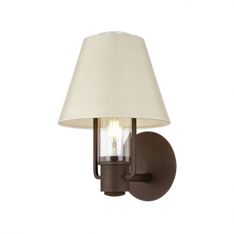 Aplice, corpuri de iluminat pentru pereti - Aplica de perete LUX, Design Rustic, Bronz, Kindle B1613-BRZ/SSD-CE HVL