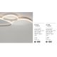 Plafoniere - Plafoniera LED design modern ALTUS 90x52cm, NVL-9081829