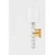 Aplice, corpuri de iluminat pentru pereti - Aplica de perete LUX, Marmura, Alama, KODIAK 397-01-VB-CE HVL