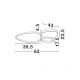 Plafoniere - Plafoniera LED design modern ALTUS 62x43cm, NVL-9081828