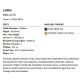 Candelabre, Lustre - Candelabru LUX design elegant LABRA cu 6 surse de lumina 9606-AI-CE HVL