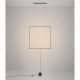 Lampadare - Lustra suspendata LED tip Lampadar L-80cm, DAHLIA NVL-9695501