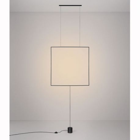 Lampadare - Lustra suspendata LED tip Lampadar L-80cm, DAHLIA NVL-9695501