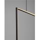 Lampadare - Lustra suspendata LED tip Lampadar L-80cm, DAHLIA NVL-9695501