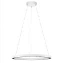 Lustra suspendata LED design circular DEOS alb NVL-9030895