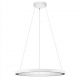 Lustra suspendata LED design circular DEOS alb NVL-9030895