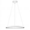 Lustra suspendata LED design circular DEOS alb NVL-9030895