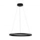 Pendule, Lustre suspendate - Lustra suspendata LED design circular DEOS negru NVL-9030894