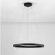 Pendule, Lustre suspendate - Lustra suspendata LED design circular DEOS negru NVL-9030894
