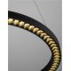 Pendule, Lustre suspendate - Lustra suspendata LED design circular DEOS negru NVL-9030894