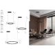 Pendule, Lustre suspendate - Lustra suspendata LED design circular LUNETTE 80cm NVL-9030926