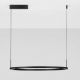Pendule, Lustre suspendate - Lustra suspendata LED design circular LUNETTE 80cm NVL-9030926