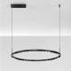 Pendule, Lustre suspendate - Lustra suspendata LED design circular LUNETTE 80cm NVL-9030926