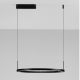 Pendule, Lustre suspendate - Lustra suspendata LED design circular LUNETTE 60cm NVL-9030925