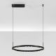 Pendule, Lustre suspendate - Lustra suspendata LED design circular LUNETTE 60cm NVL-9030925