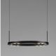 Pendule, Lustre suspendate - Lustra suspendata LED design circular LUNETTE 40cm NVL-9030924