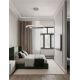 Pendule, Lustre suspendate - Lustra LED design circular, Otel, Argintiu, Cristal K9, ETEKEN NVL-9501215