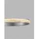 Pendule, Lustre suspendate - Lustra LED design circular, Otel, Argintiu, Cristal K9, ETEKEN NVL-9501214