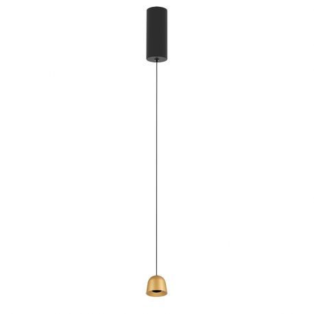 Pendule, Lustre suspendate - Pendul LED design minimalist 7W 3000K Gold ZB-25138
