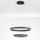 Pendule, Lustre suspendate - Lustra suspendata LED design circular Alaro 60cm NVL-9019728