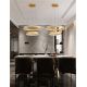 Pendule, Lustre suspendate - Lustra suspendata LED design circular Alaro 60cm NVL-9019727