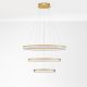 Pendule, Lustre suspendate - Lustra suspendata LED CCT design circular Luana 80cm NVL-9130637