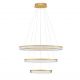 Lustra suspendata LED CCT design circular Luana 80cm NVL-9130637