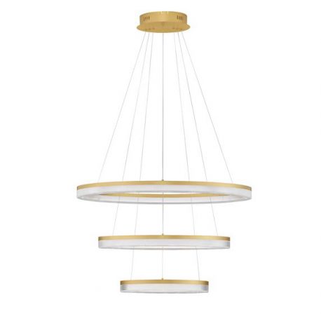Pendule, Lustre suspendate - Lustra suspendata LED CCT design circular Luana 80cm NVL-9130637