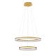 Lustra suspendata LED CCT design circular Luana 60cm NVL-9130638