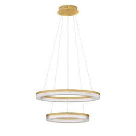 Lustra suspendata LED CCT design circular Luana 60cm NVL-9130638