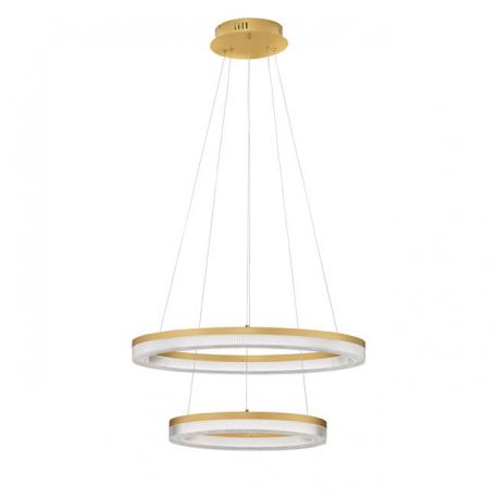 Pendule, Lustre suspendate - Lustra suspendata LED CCT design circular Luana 60cm NVL-9130638