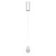 Pendule, Lustre suspendate - Pendul LED design minimalist 7W 3000K SANDY WHITE ZB-25139