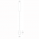 Pendule, Lustre suspendate - Pendul LED design minimalist 7W 3000K SANDY WHITE ZB-25139