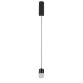 Pendule, Lustre suspendate - Pendul LED design minimalist 7W 3000K SANDY Black ZB-25140