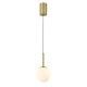 Pendul LED design modern PUEBLA auriu satinat MA-8888