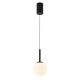 Pendule, Lustre suspendate - Pendul LED design modern PUEBLA negru MA-8887