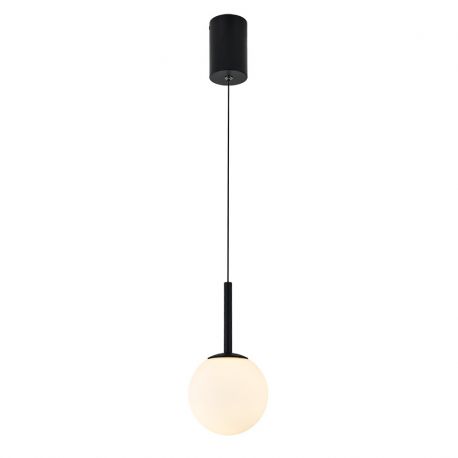 Pendule, Lustre suspendate - Pendul LED design modern PUEBLA negru MA-8887