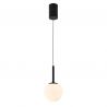 Pendul LED design modern PUEBLA negru MA-8887