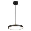 Pendul LED Diametru 40cm, Negru, 18W BLACK-BRUSHED BRASS ZB-25145