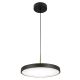 Pendule, Lustre suspendate - Pendul LED Diametru 40cm, Negru, 18W BLACK-BRUSHED BRASS ZB-25145
